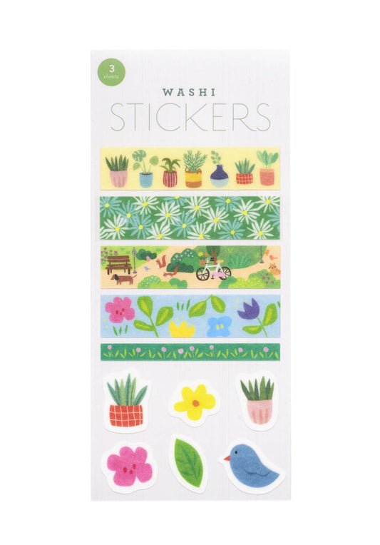 FLORAL WASHI STICKERS Girl of All Work