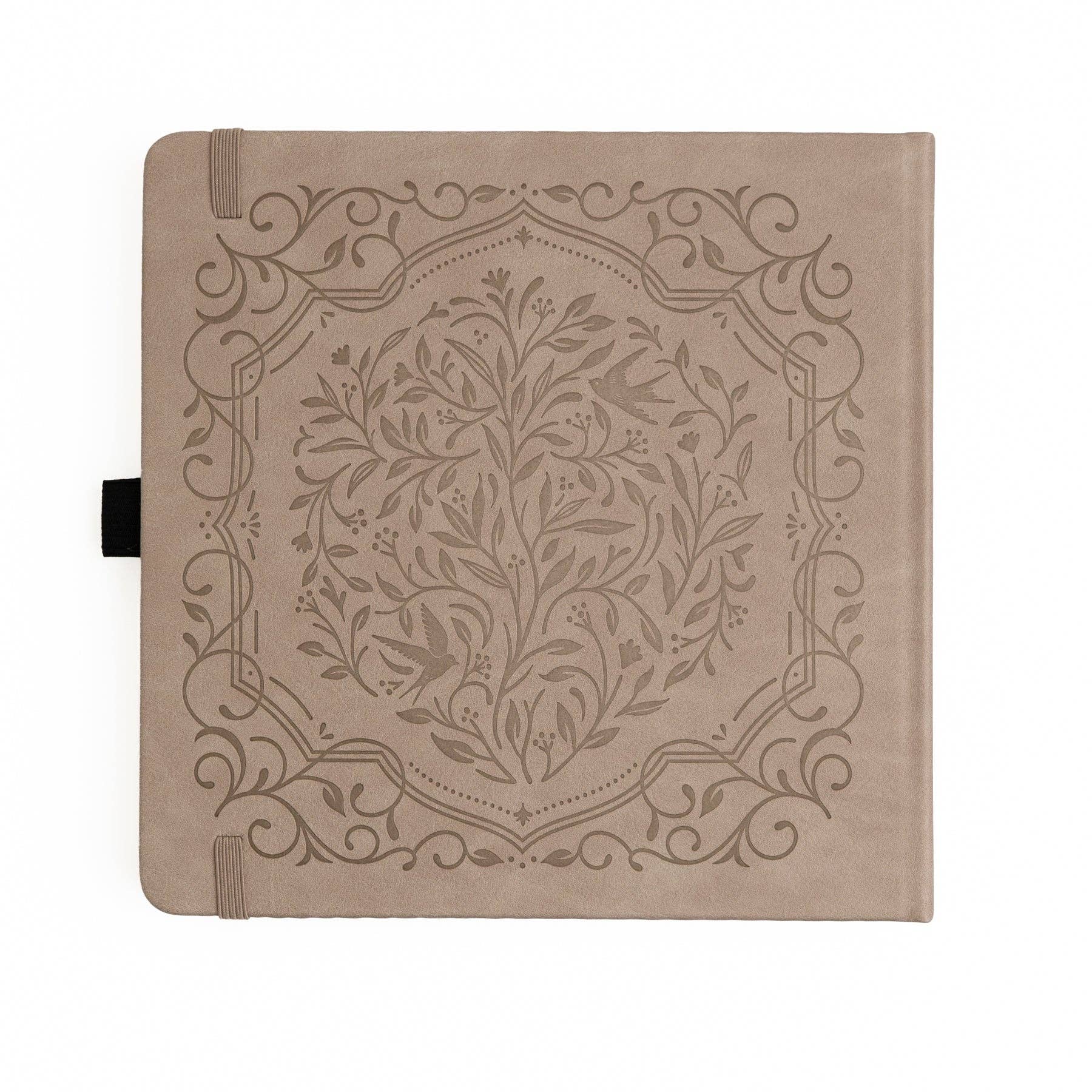 Songbird 8x8 Square Dot Grid Notebook Archer and Olive