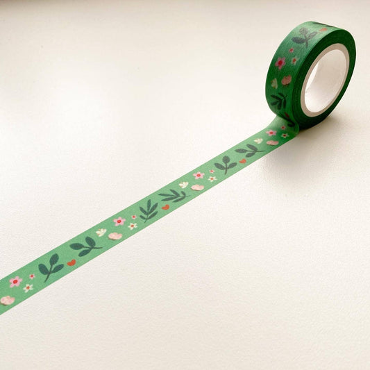 15mm Spring Floral Washi Tape The Little Red House