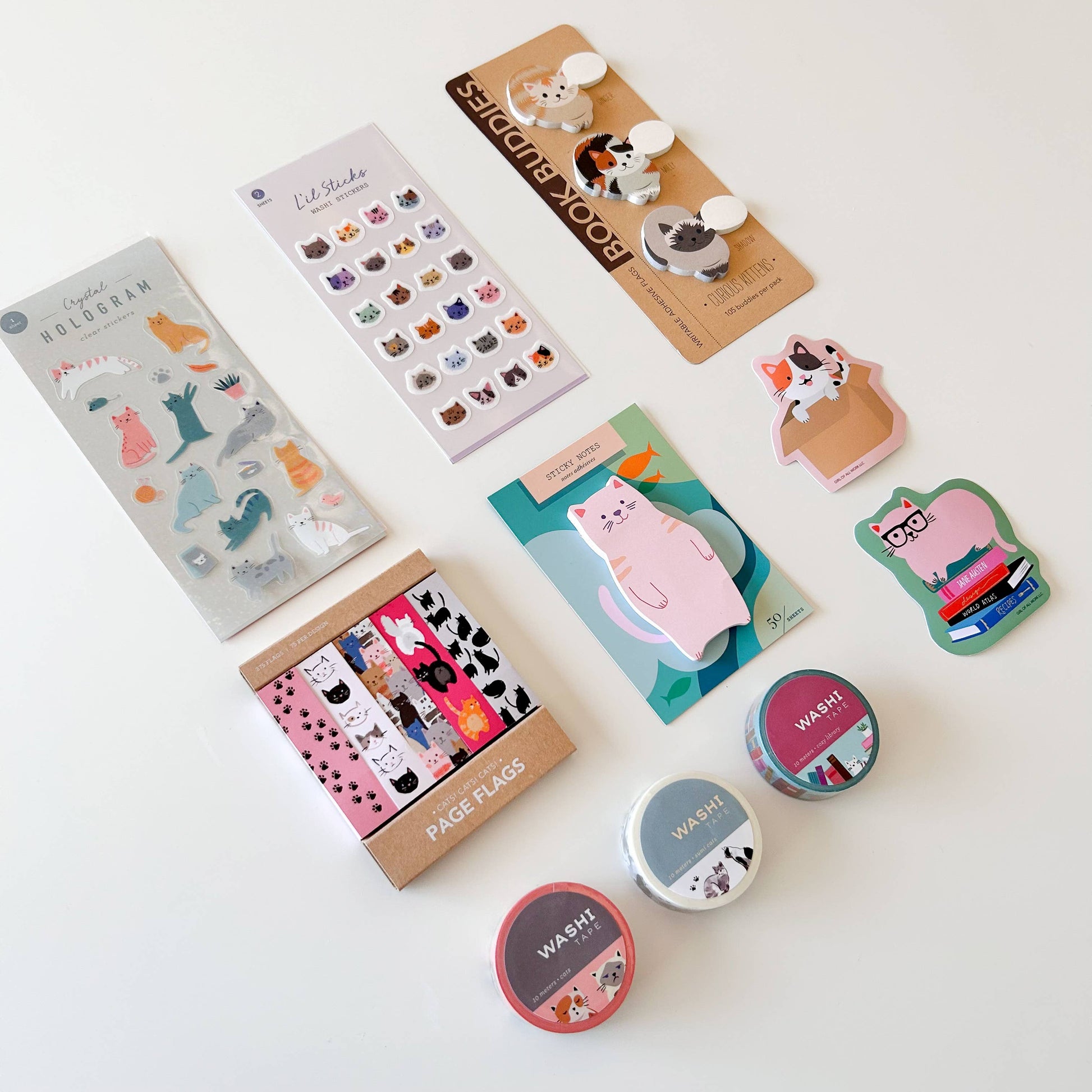Cats L’il Sticks Washi Stickers Girl of All Work
