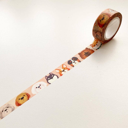 Dog Faces Washi Tape The Little Red House