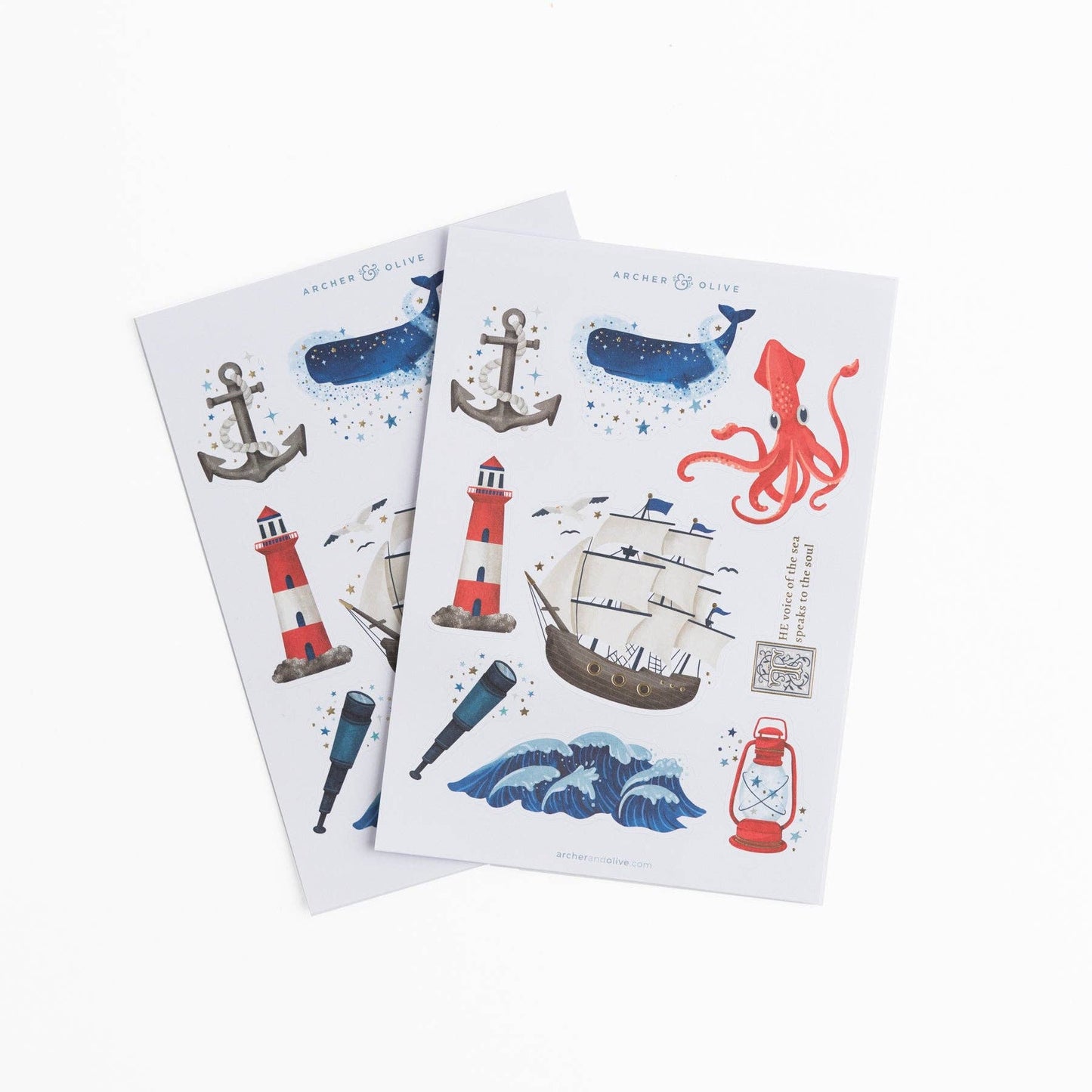 Wayfinding Stickers Archer and Olive