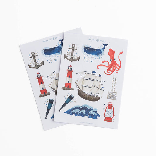Wayfinding Stickers Archer and Olive