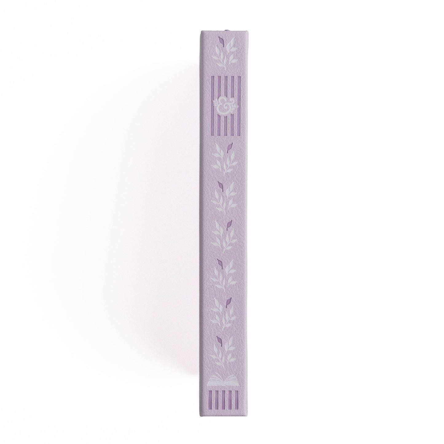 Vintage Library Notebook in Lilac Archer and Olive
