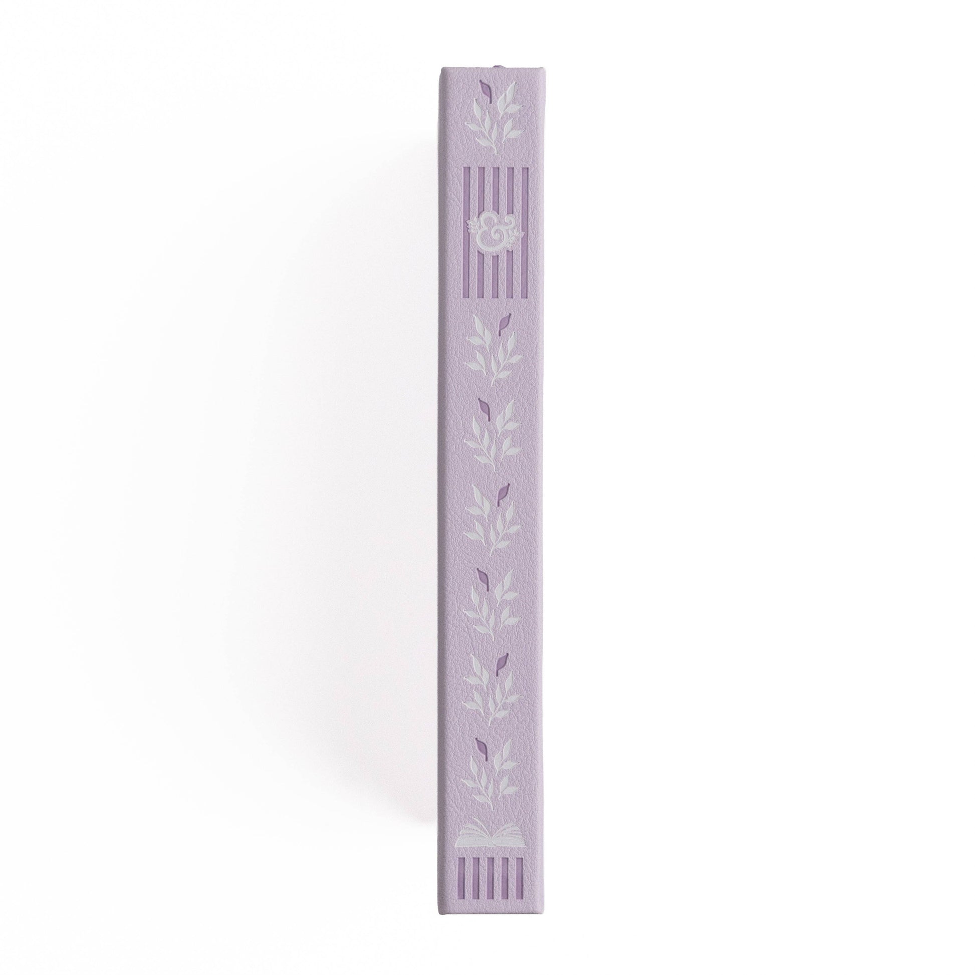 Vintage Library Notebook in Lilac Archer and Olive